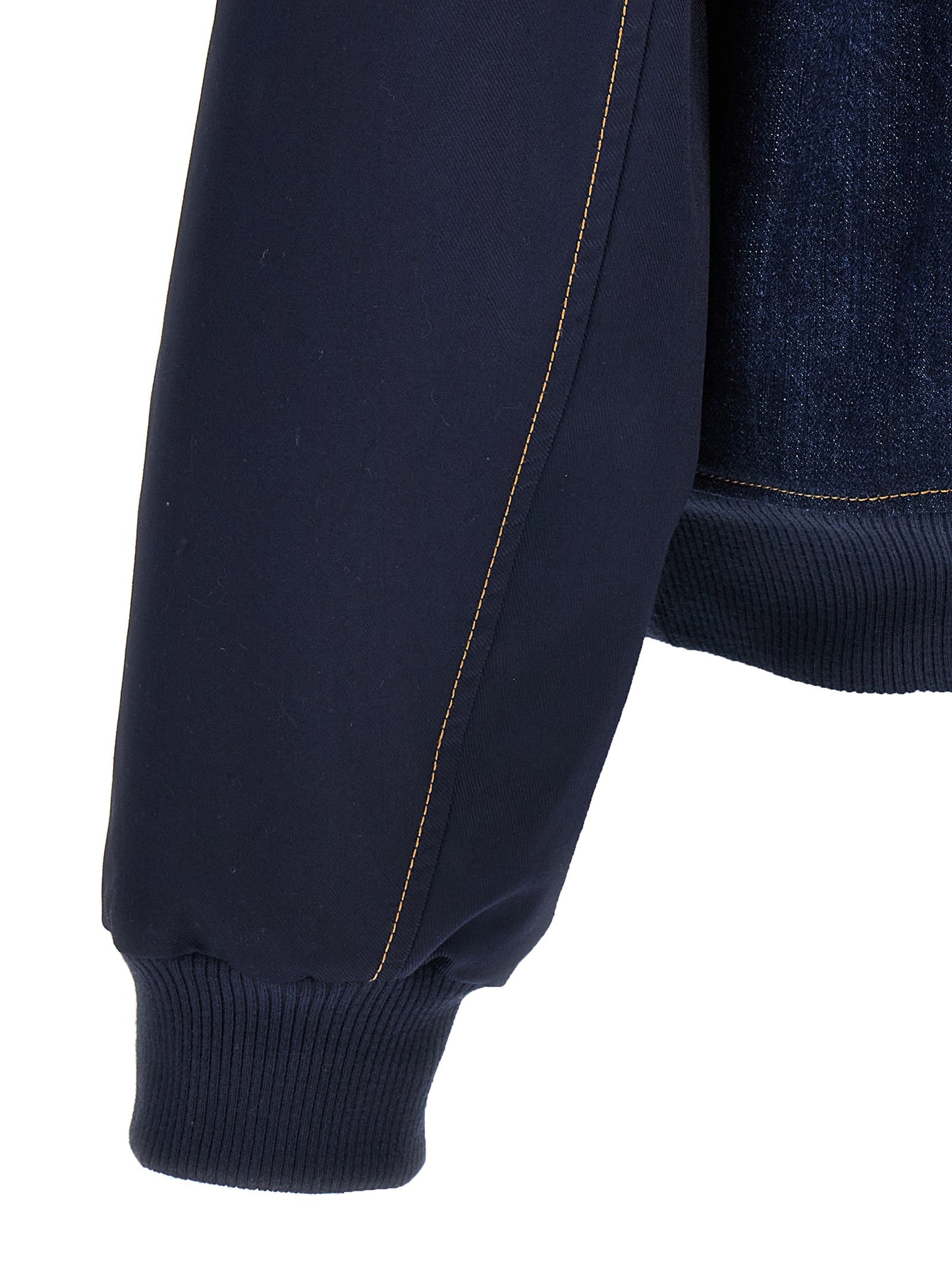 'The Echo Denim Varsity' jacket Down jacket, Parka, Casual jackets