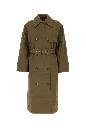 Michael By Michael Kors Db oversize belted trench