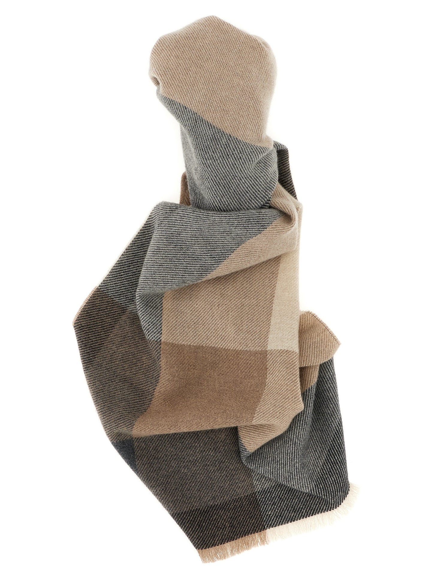 Check scarf Scarves, foulards