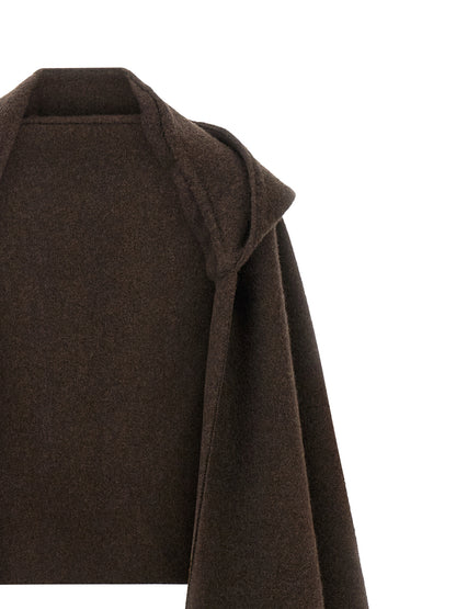 Hooded cape Capes