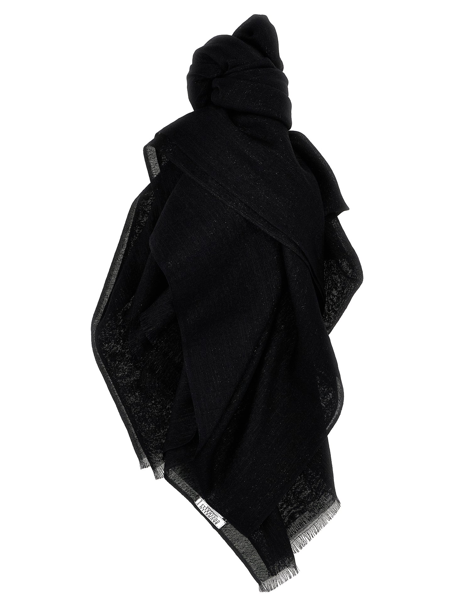 Lurex cashmere scarf Scarves, foulards
