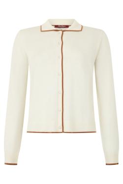 Max Mara Studio Cardigan in wool and silk