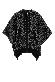Michael By Michael Kors Mk dot zip front poncho