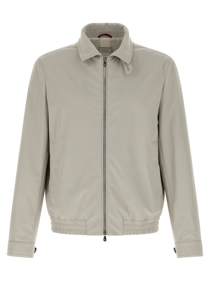 Nylon bomber jacket Down jacket, Parka, Casual jackets