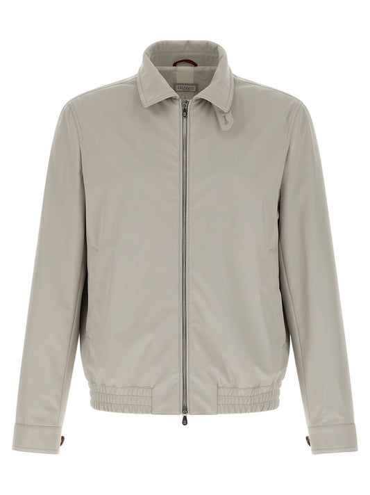 Nylon bomber jacket Down jacket, Parka, Casual jackets