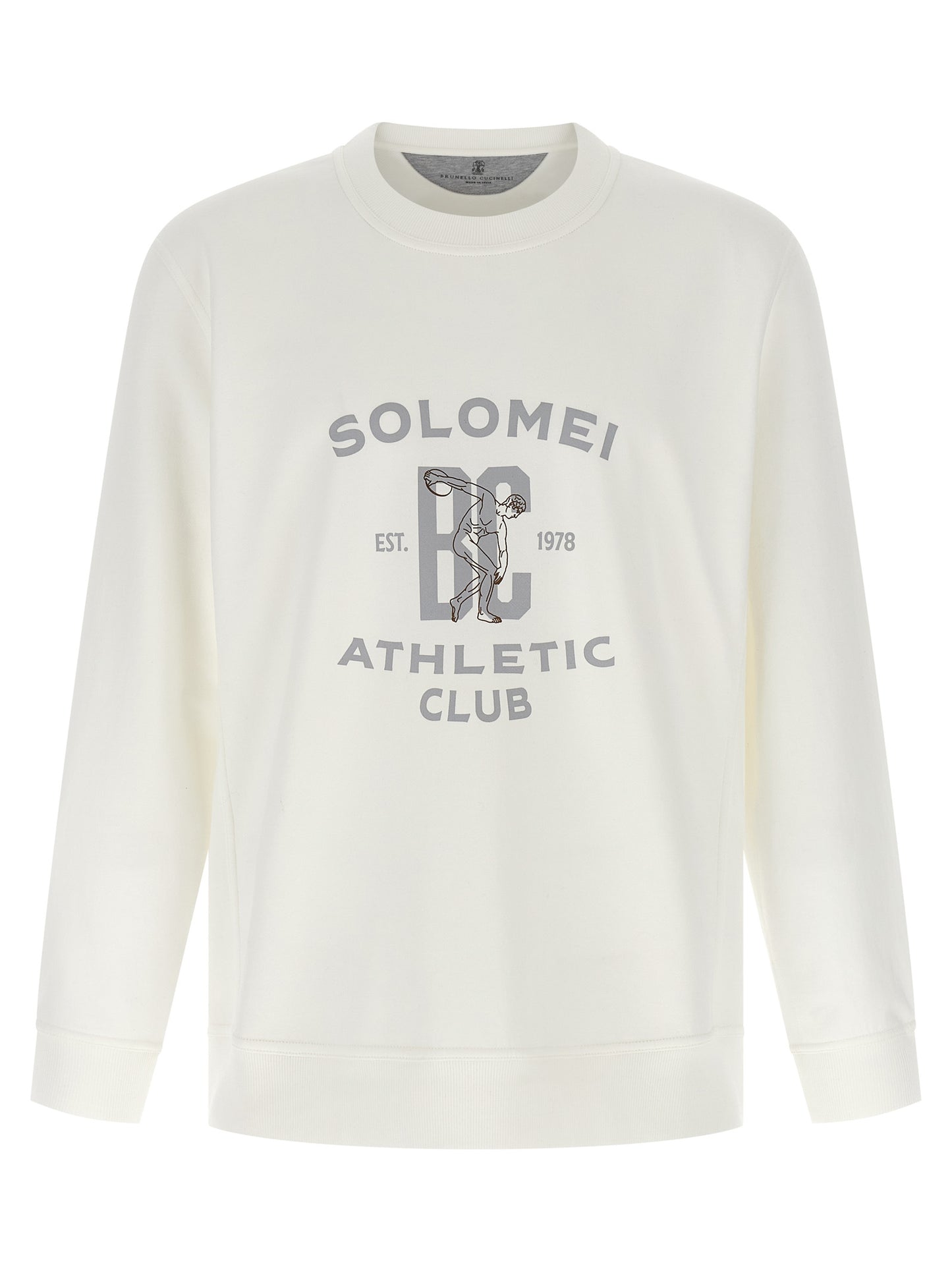 Techno cotton sweatshirt Sweatshirt
