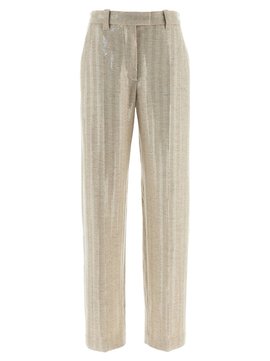 Herringbone pants Pants