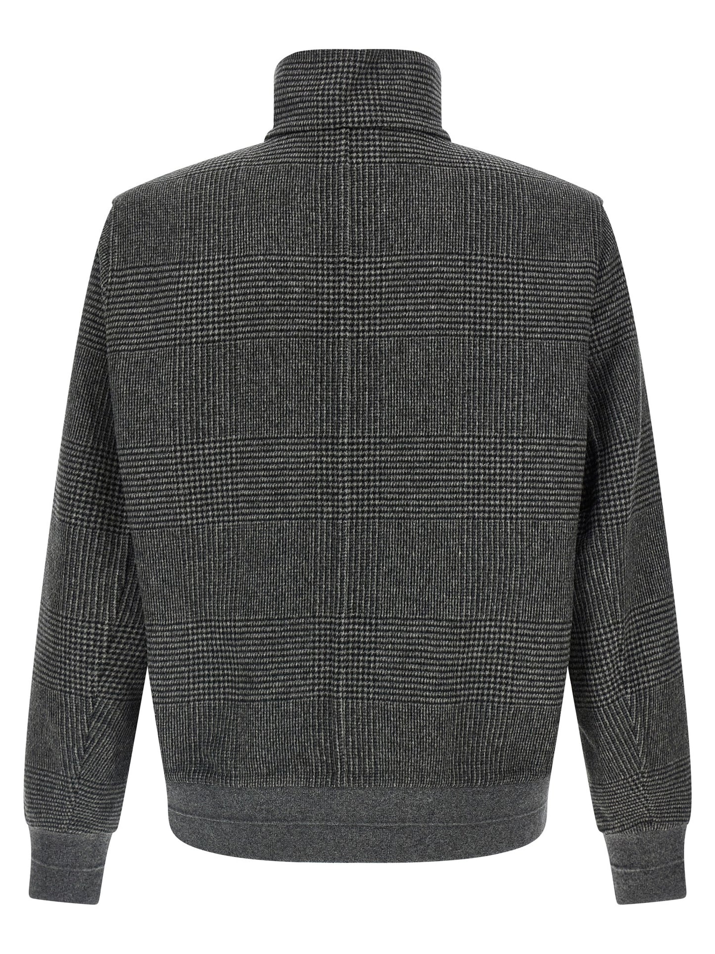 Cashmere reversible bomber jacket Down jacket, Parka, Casual jackets