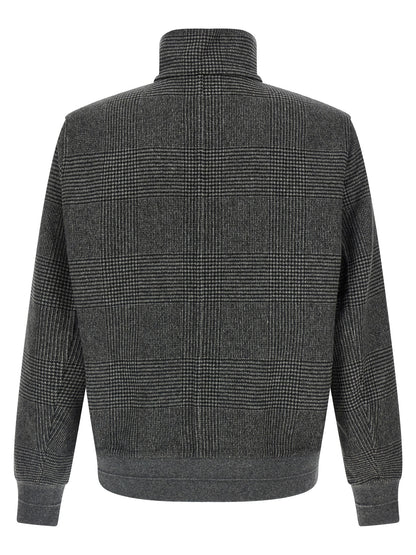 Cashmere reversible bomber jacket Down jacket, Parka, Casual jackets