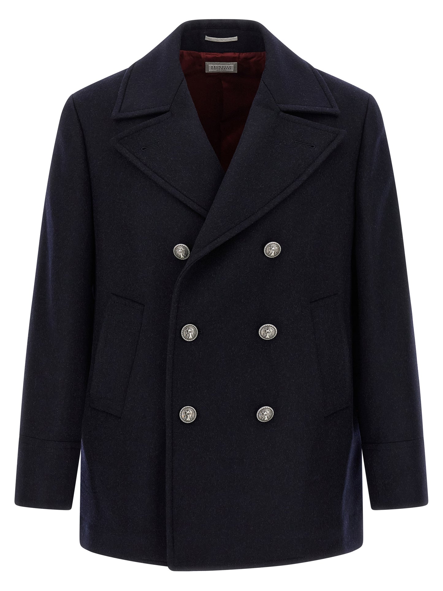 Double flannel caban Coats, trench coats