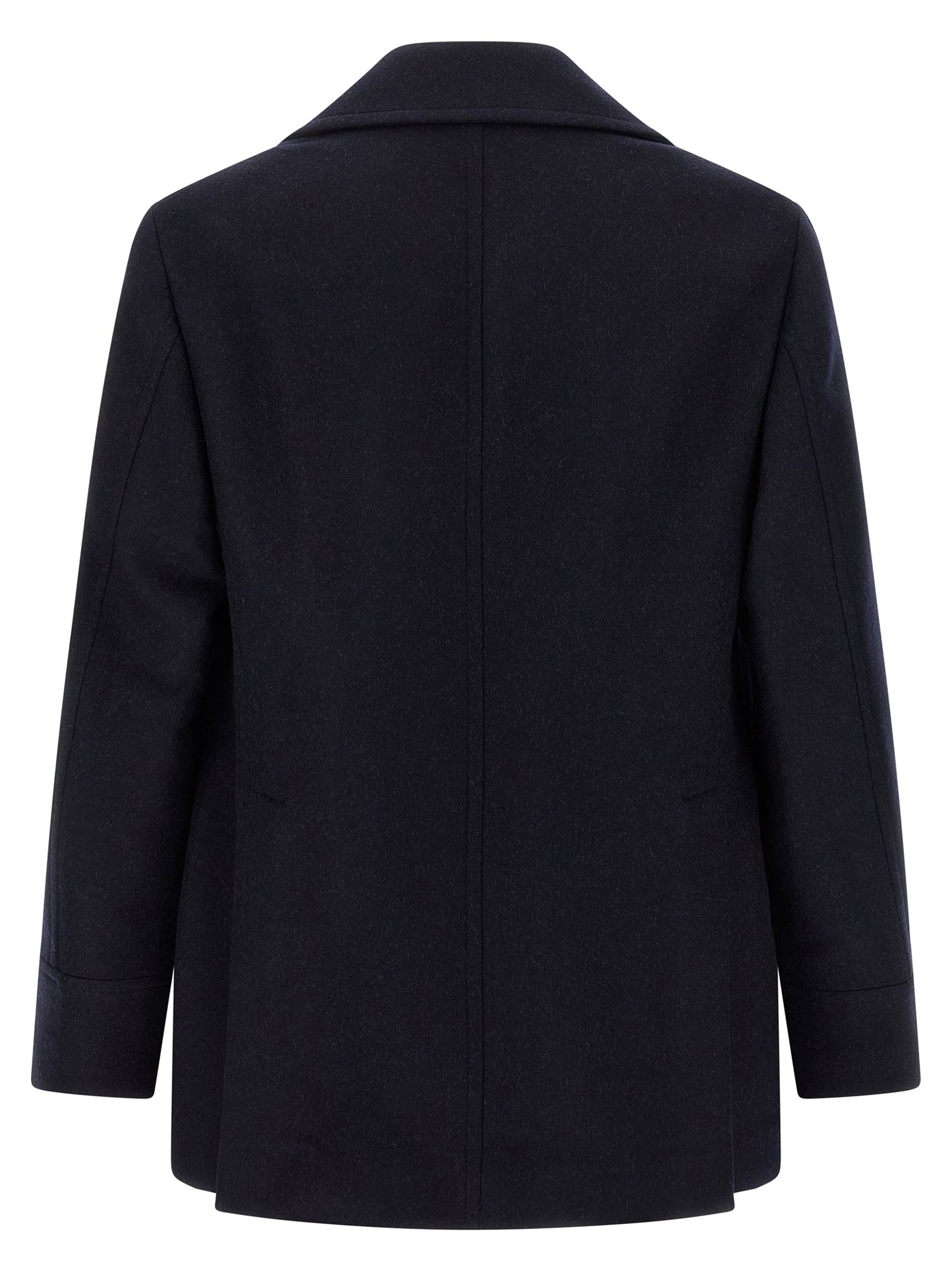 Double flannel caban Coats, trench coats