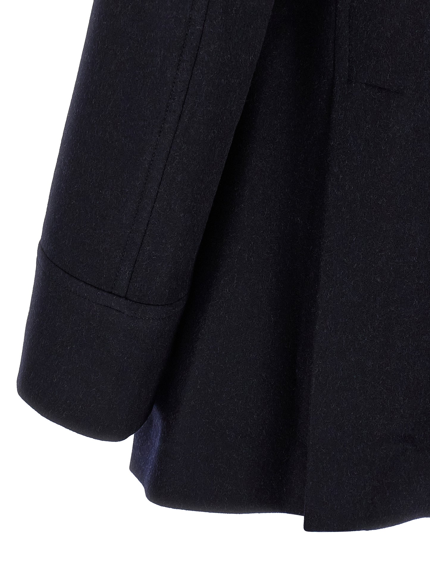 Double flannel caban Coats, trench coats