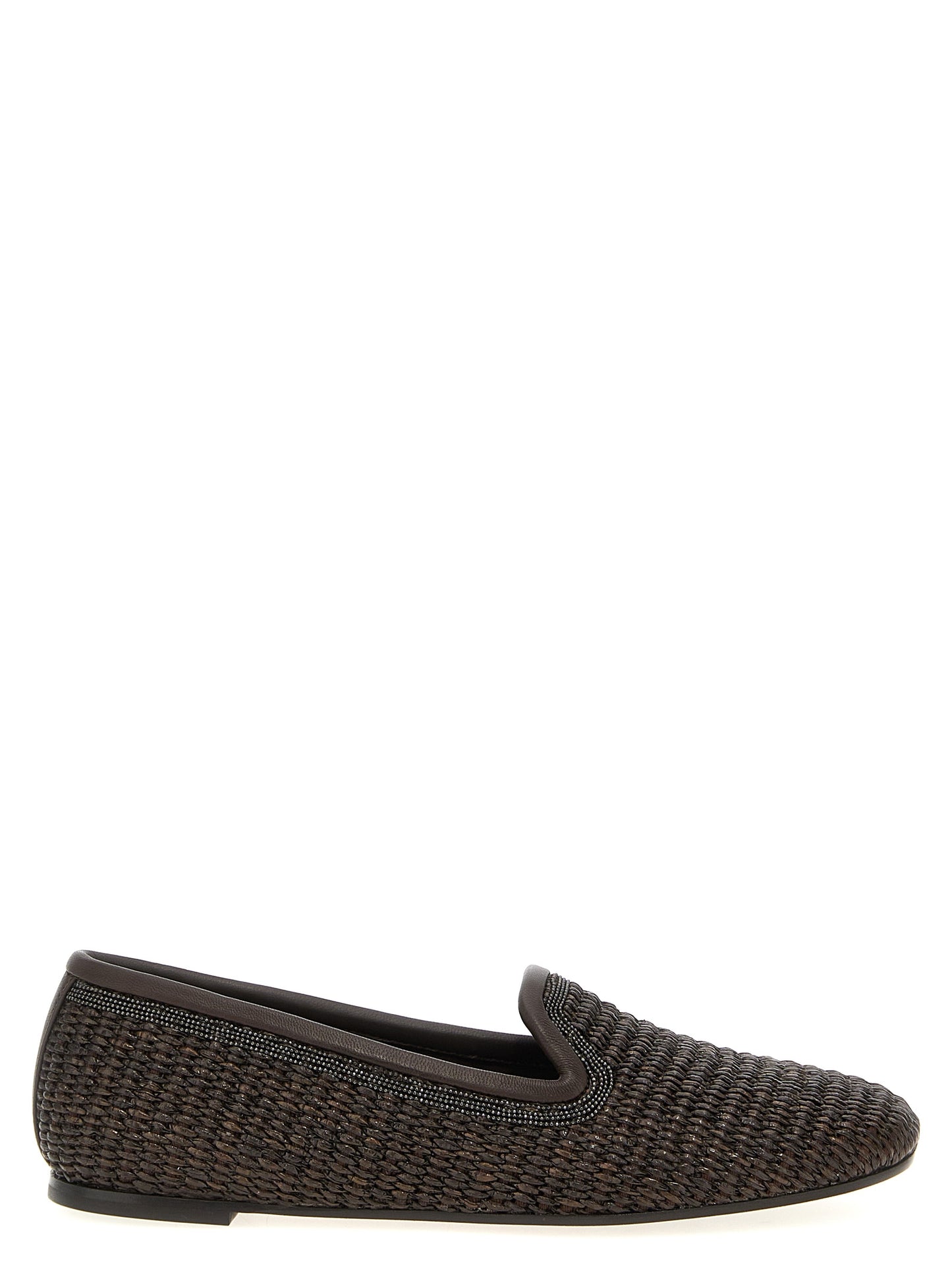 'Precious Trim' slippers Loafers