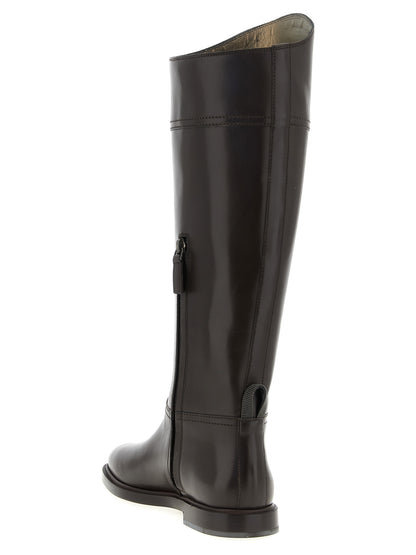 Leather boots Monile Boots, ankle boots