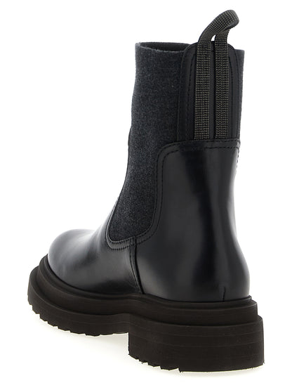 Precious Loop Detail ankle boots Boots, ankle boots