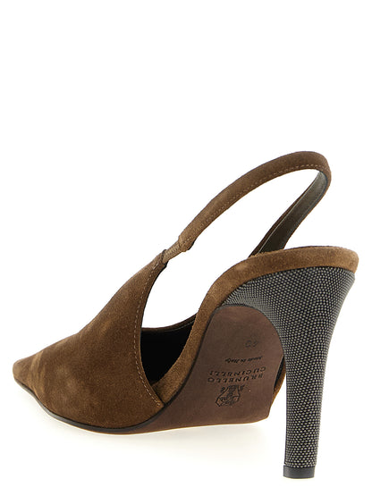 'Precious Heels' slingback Pumps