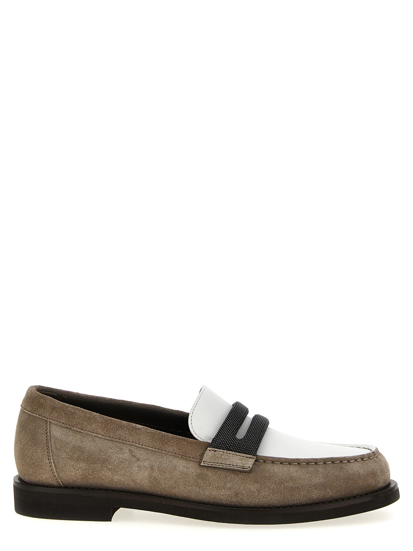 Two-tone loafers Loafers