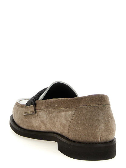 Two-tone loafers Loafers