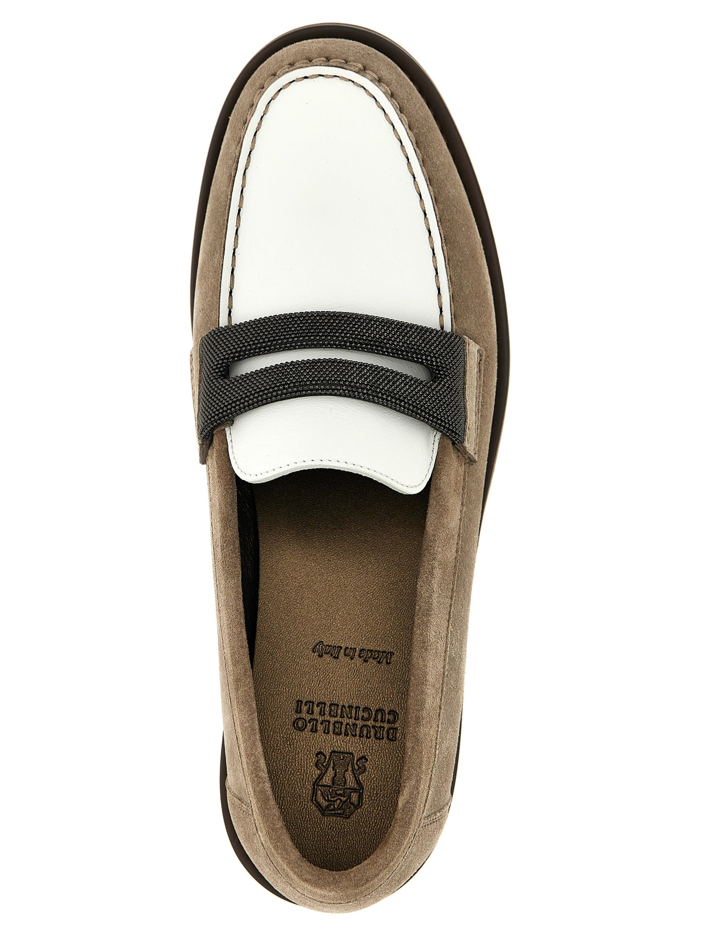 Two-tone loafers Loafers