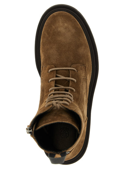 Suede combat boots Monile Boots, ankle boots
