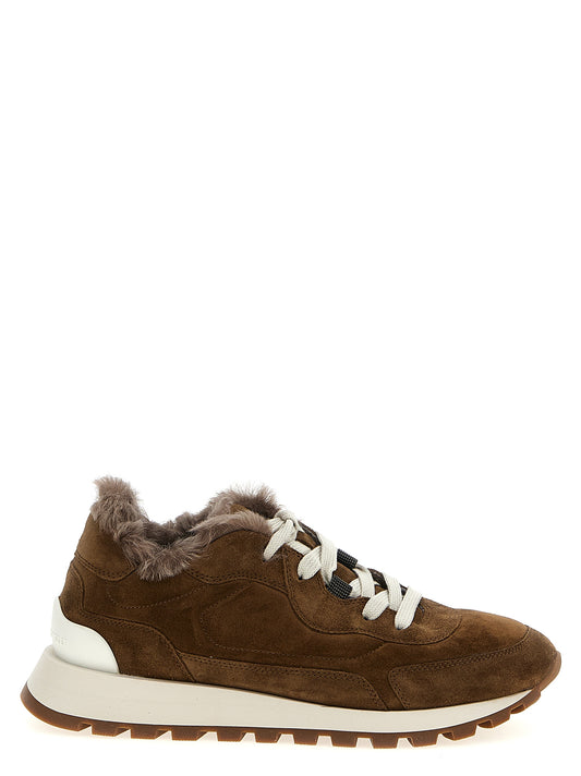 Monile suede sneakers Sneakers