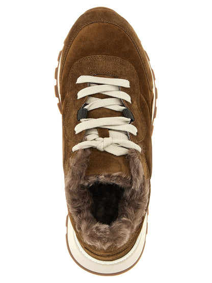 Monile suede sneakers Sneakers