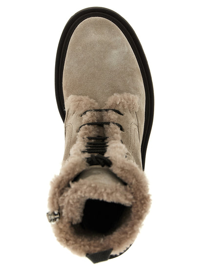 Suede combat boots Monile Boots, ankle boots