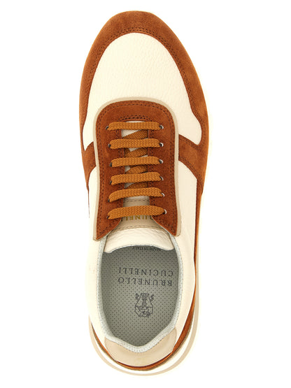 Leather suede sneakers Sneakers