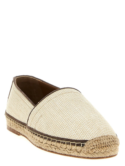 Raffia espadrilles Flat shoes