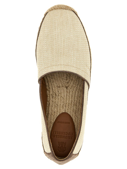 Raffia espadrilles Flat shoes