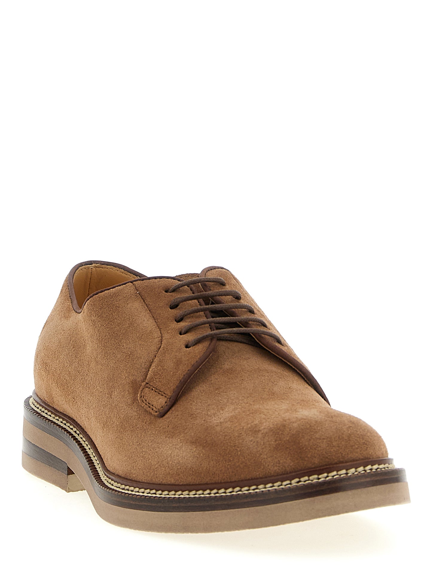 Suede derby Lace up shoes