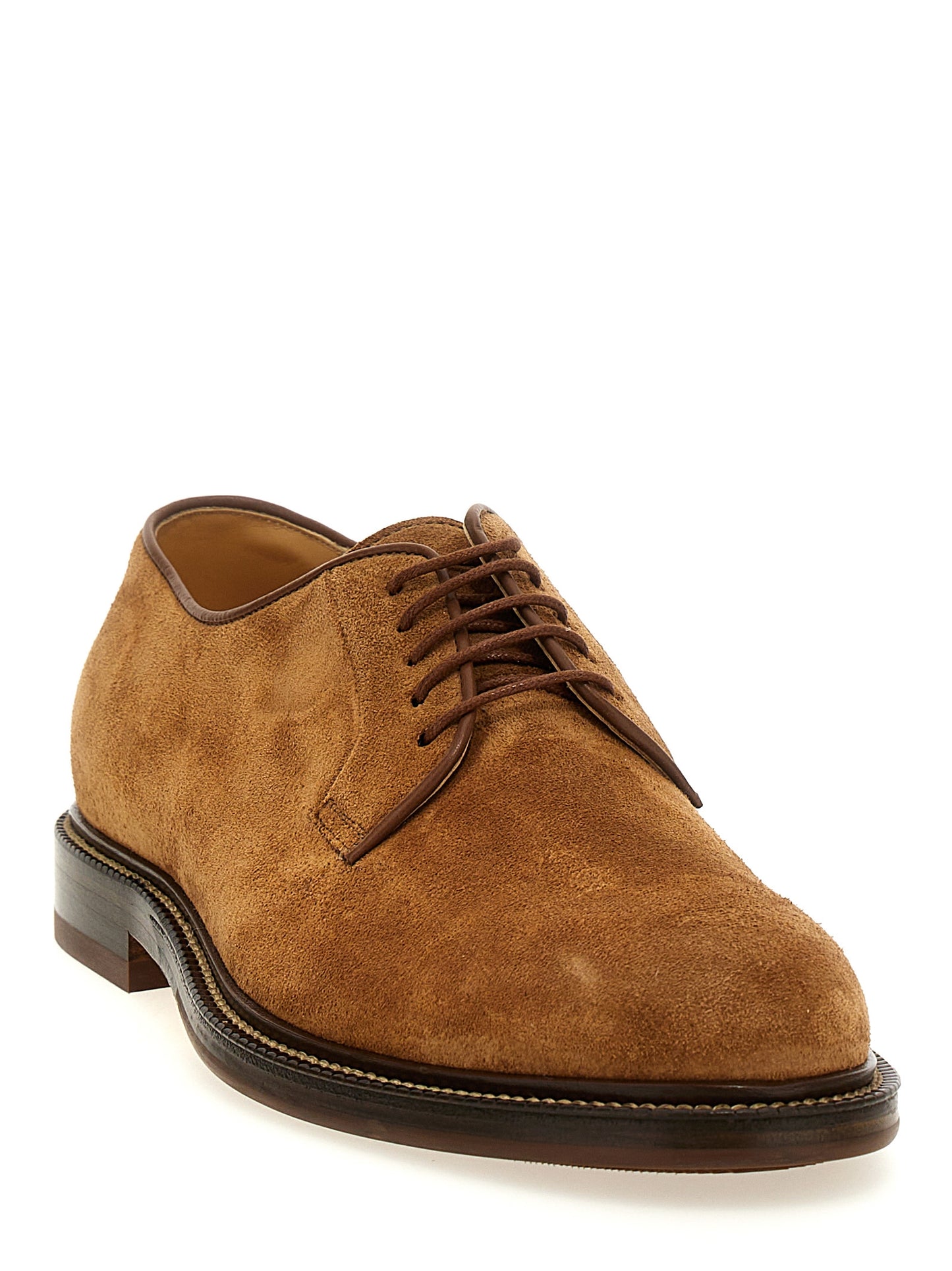 Suede derby Lace up shoes