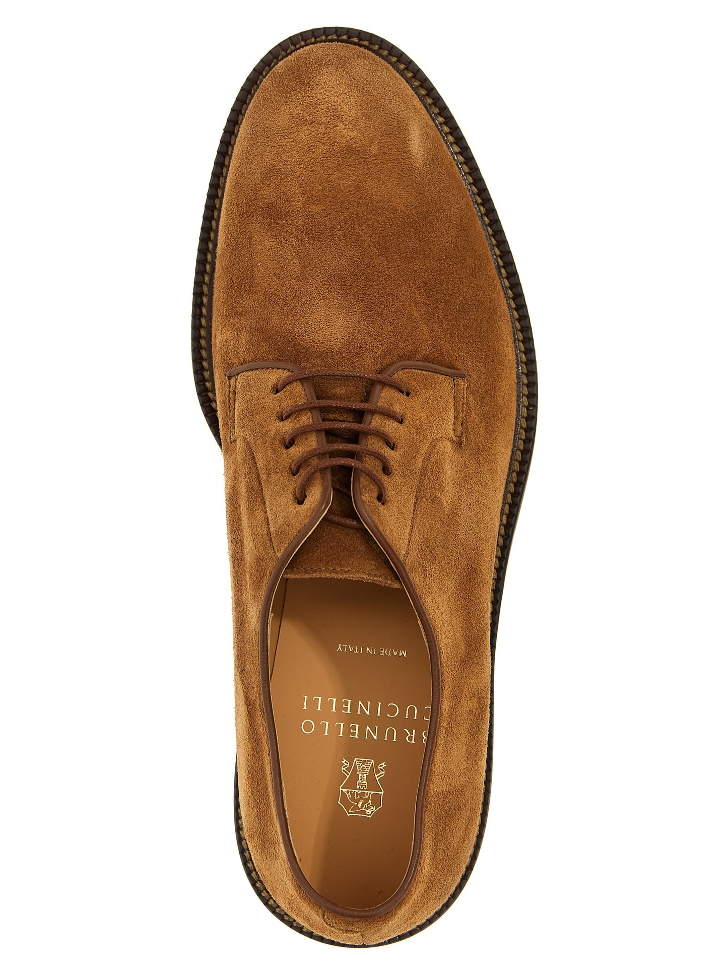 Suede derby Lace up shoes
