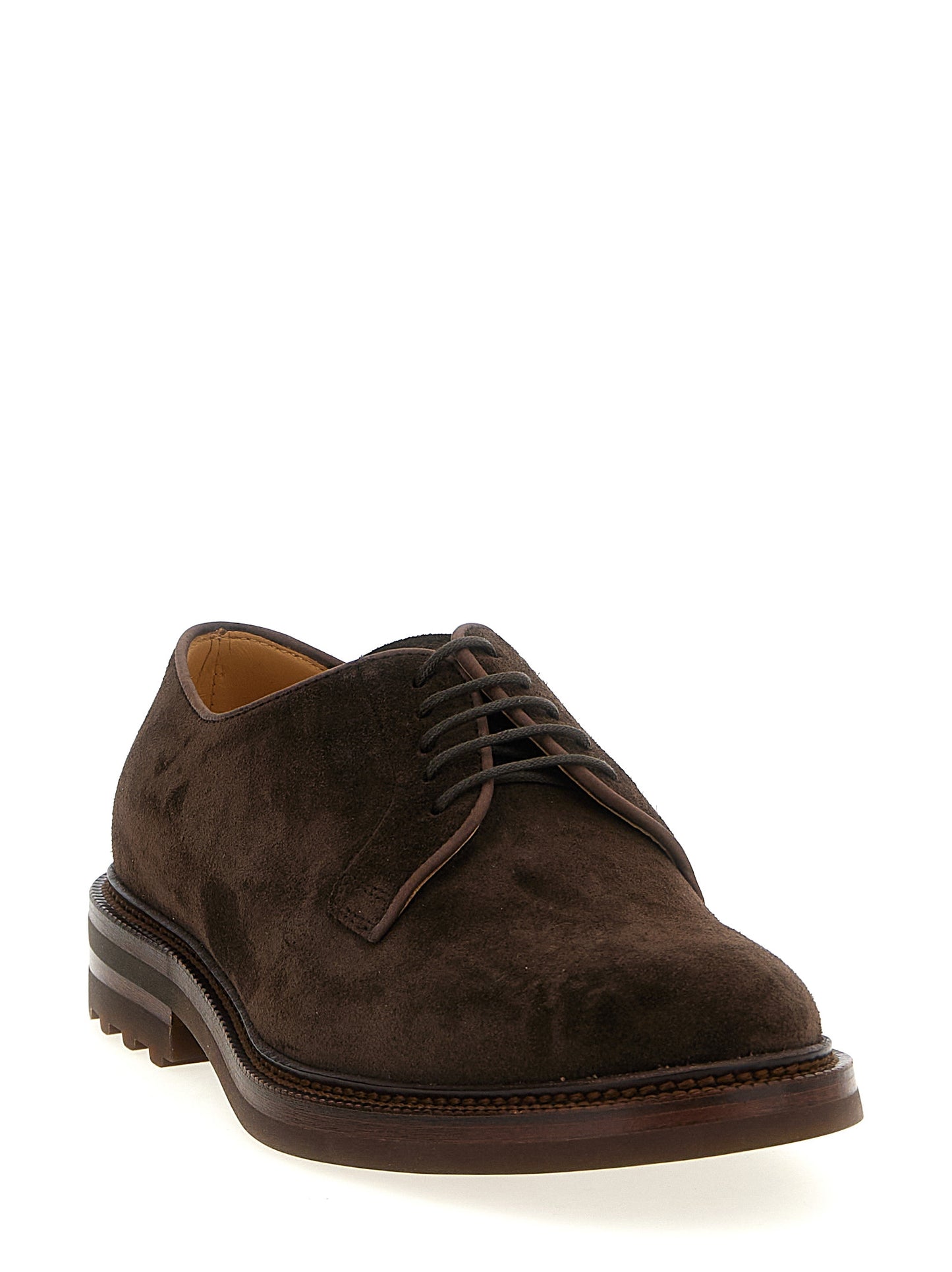 Suede derby Lace up shoes
