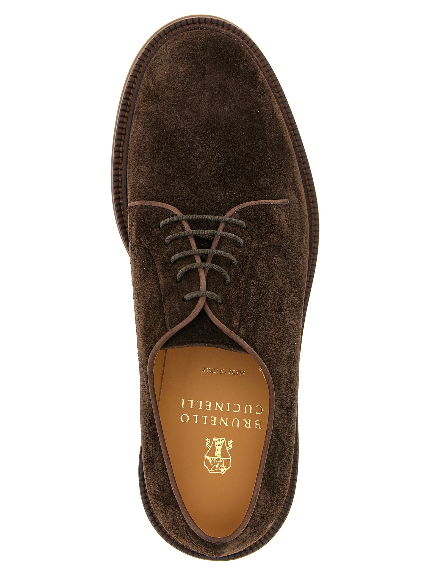 Suede derby Lace up shoes