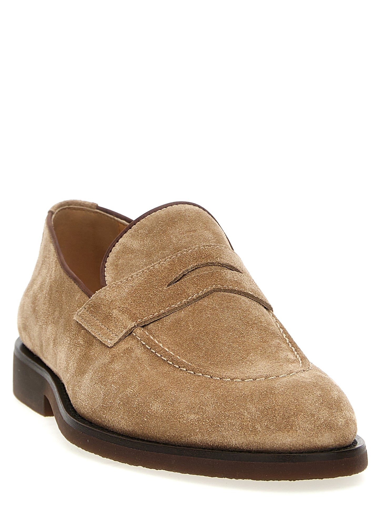 Suede loafers Loafers