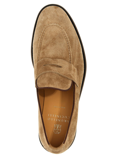 Suede loafers Loafers