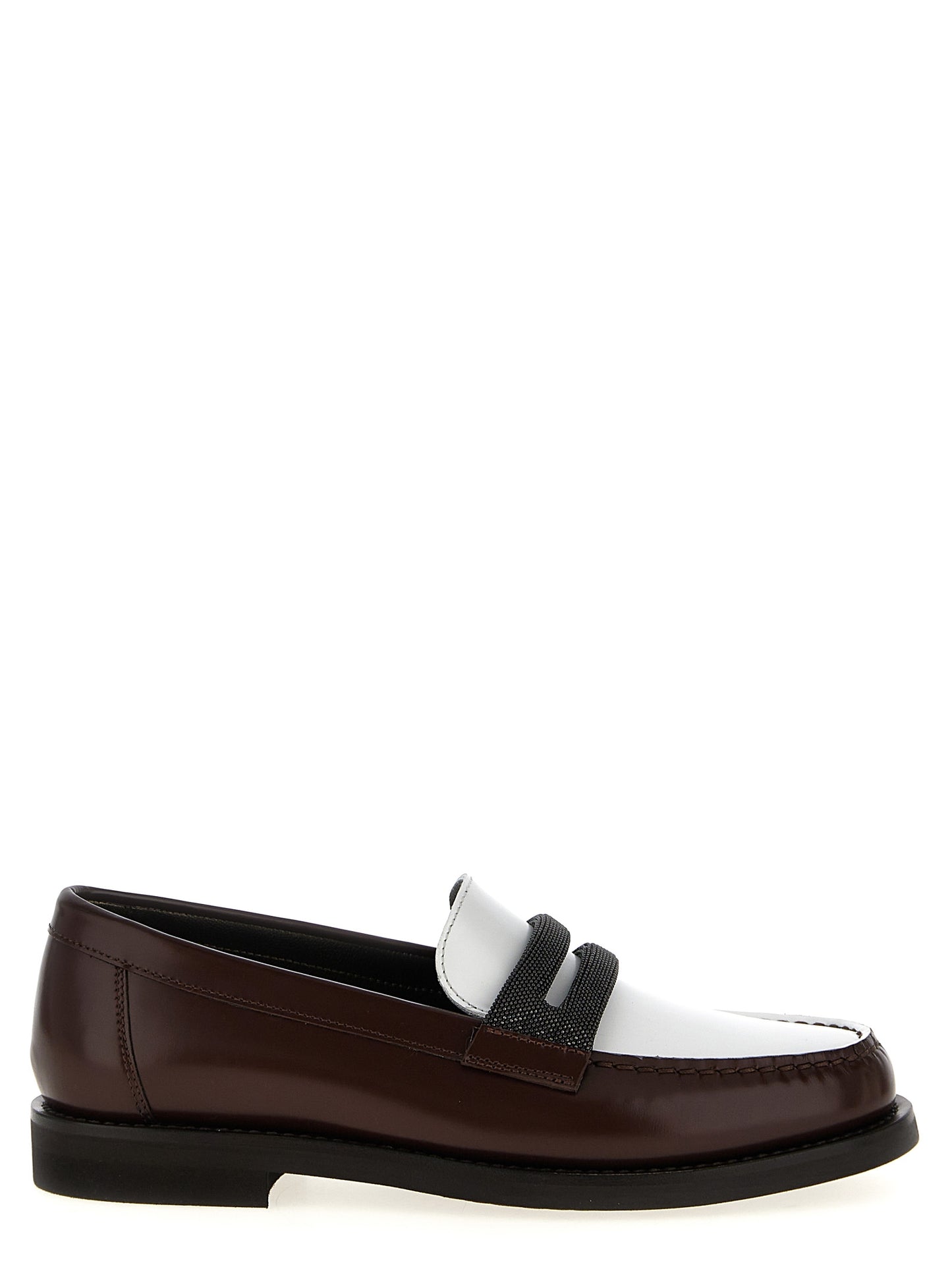Two-tone loafers Loafers