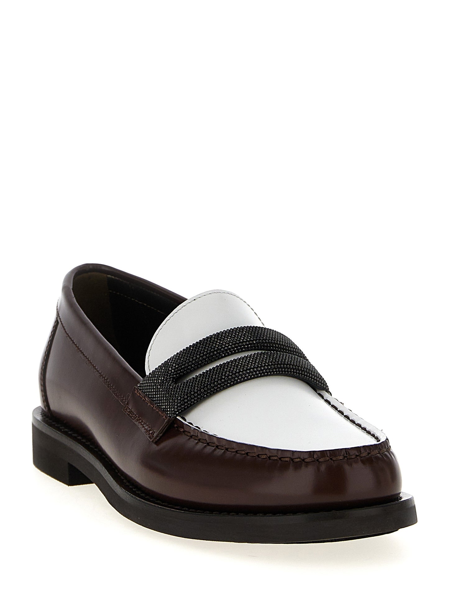 Two-tone loafers Loafers