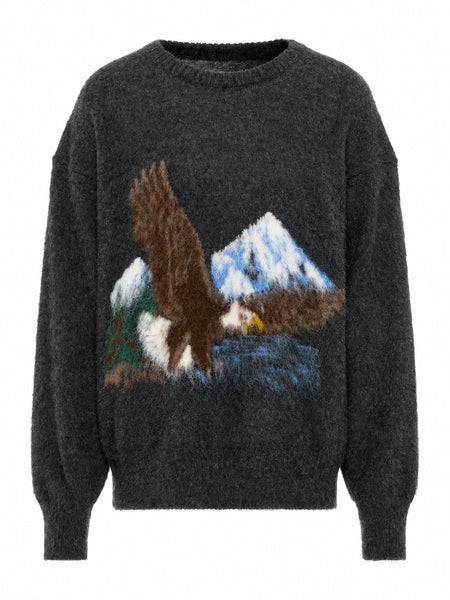 Maison Margiela Brushed eagle pullover