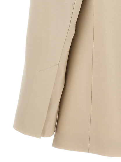 Logo band blazer Blazer, suits