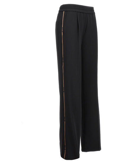 Logo band pants Pants