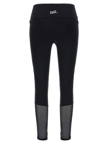 Tulle insert leggings Leggings