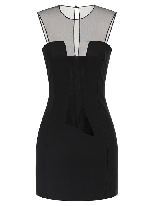 Tulle insert dress Dresses