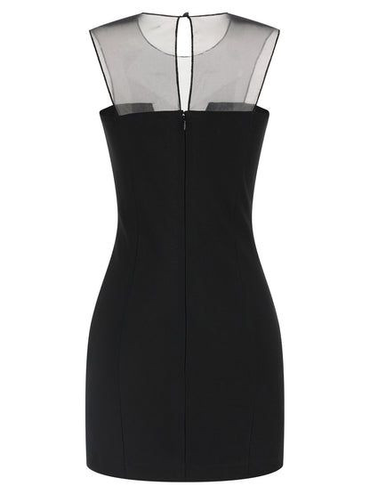 Tulle insert dress Dresses