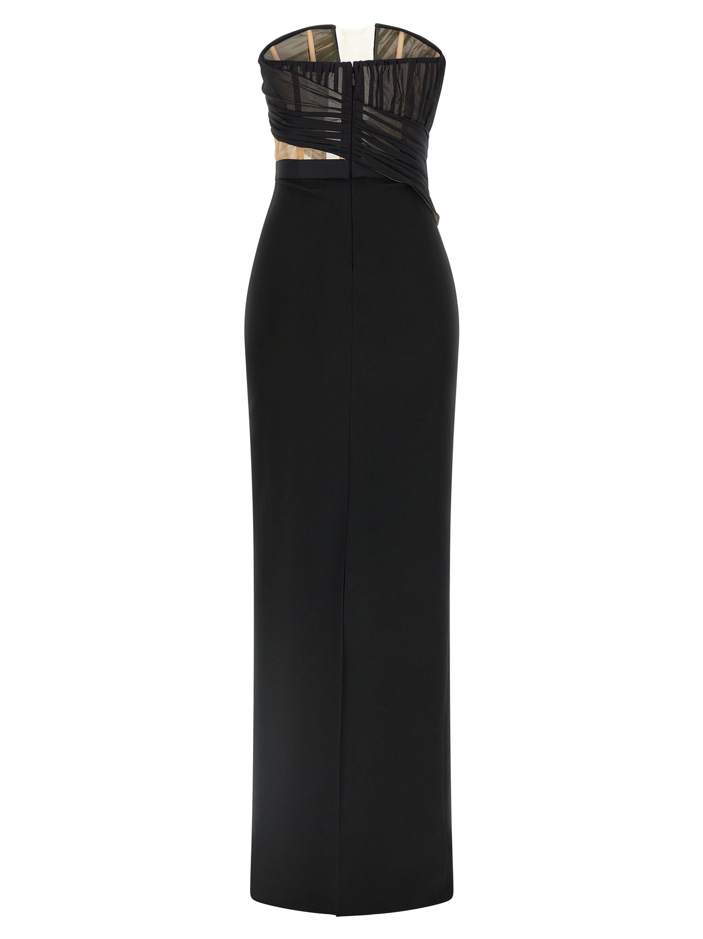 'Corsetted Draped Maxi' dress Dresses