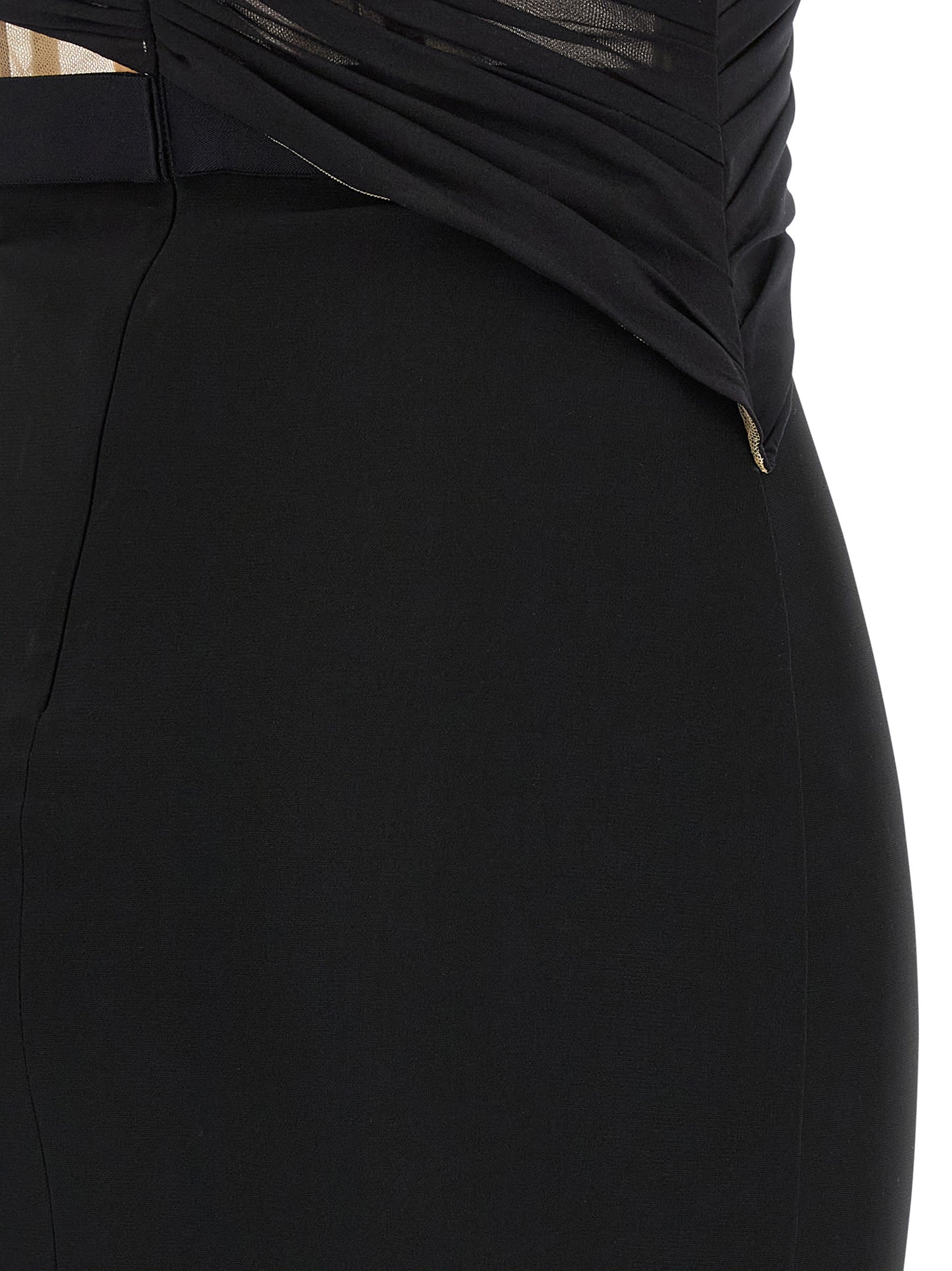 'Corsetted Draped Maxi' dress Dresses