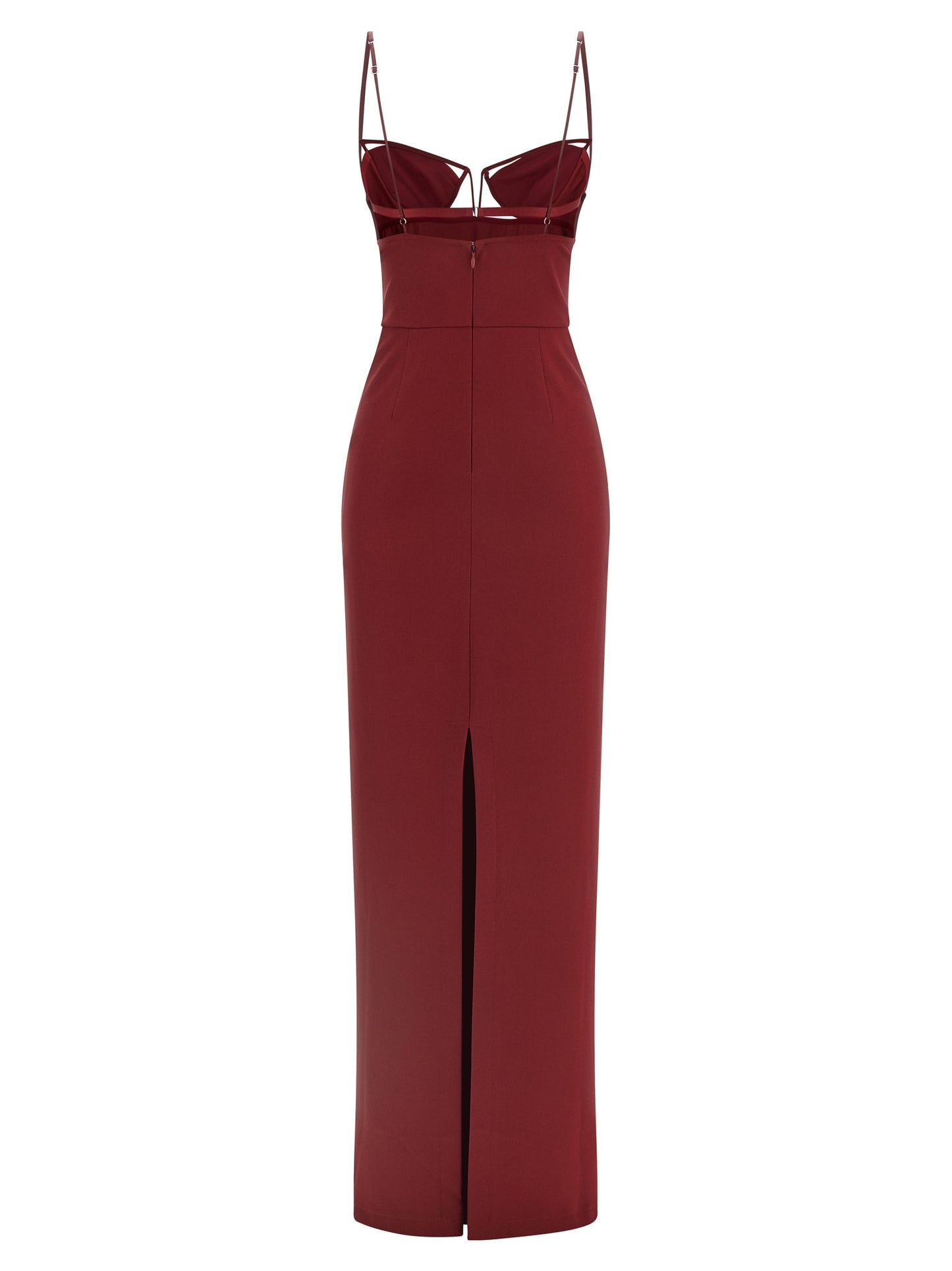 'V-Wire Bra Maxi' dress Dresses