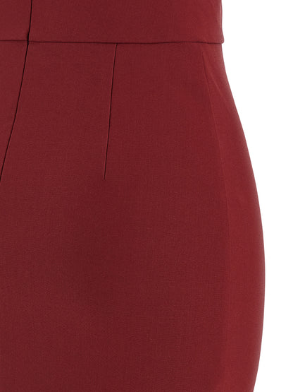 'V-Wire Bra Maxi' dress Dresses