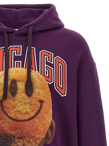 'Chicago - Smile' hoodie Sweatshirt